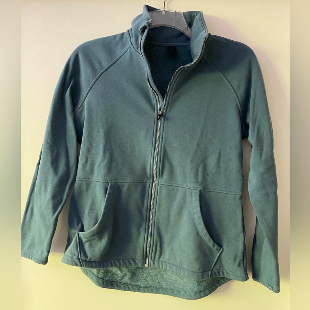 SKETCHERS Zip Front Sweater